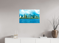 30 x 20″, Fujiflex Print Honolulu Skyline