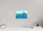 12 x 8″, Fujiflex Print Honolulu Skyline