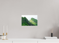 12 x 8″, Fujiflex Print Crepuscular Rainforest Mountaintop