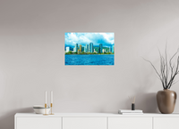 24 x 16″, Fujiflex Print Honolulu Skyline